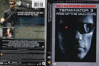 Terminator 3: Rise of the Machines (DVD, 2003, 2-Disc Set, Widescreen)