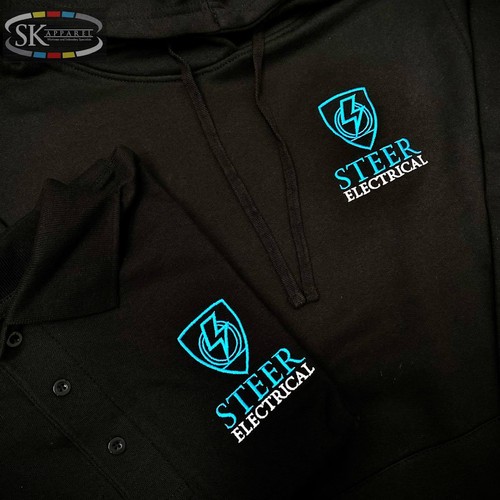 Starter Embroidery Company Logo Workwear Hoodie Polo Shirt Uniforms Customised - Picture 9 of 12