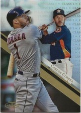 2019 Topps Gold Label CARLOS CORREA Base Class 1 Astros #26