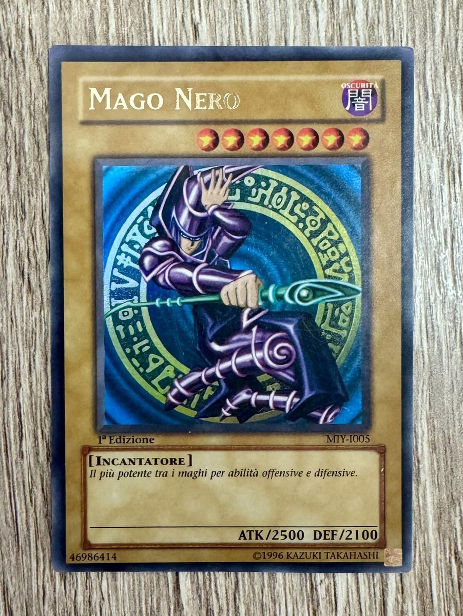 Mago Nero Yu-Gi-Oh PRIMA EDIZIONE ITA | eBay