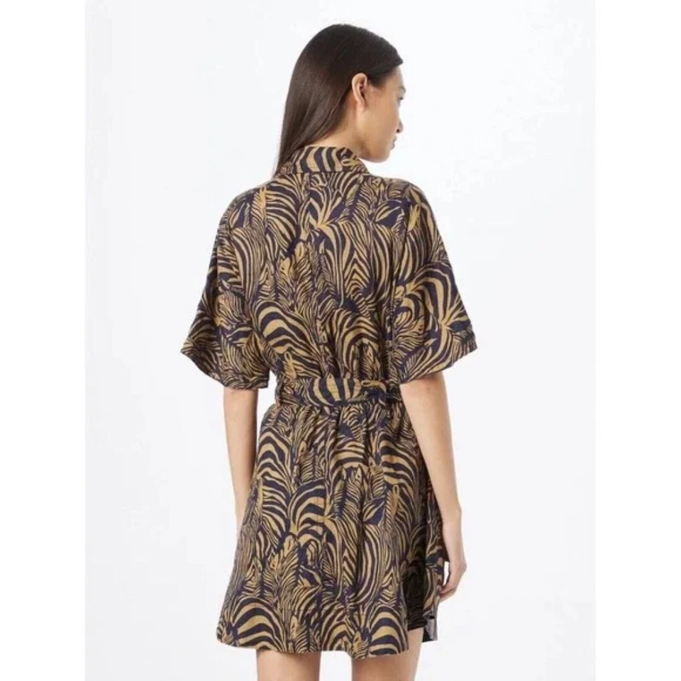 Banana Republic Linen Utility Dress Size XL - Image 2 of 4