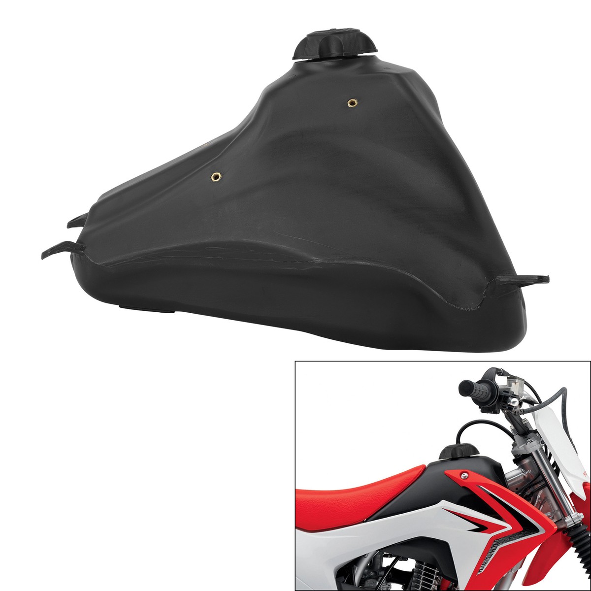 Fuel Gas Tank With Petcock & Cap Fit For Honda CRF230F 2015-2019