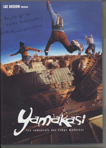 Yamakasi: Les Samourai des Temps Modernes Film DVD