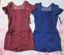 Leotard New Body Wrappers Women's XS SA MA LA Mesh Biketard Dance Ballet Costume