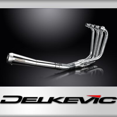 Kawasaki Z750 LTD Z750H 80-83 Polished Full Exhaust 4-1 Reverse
