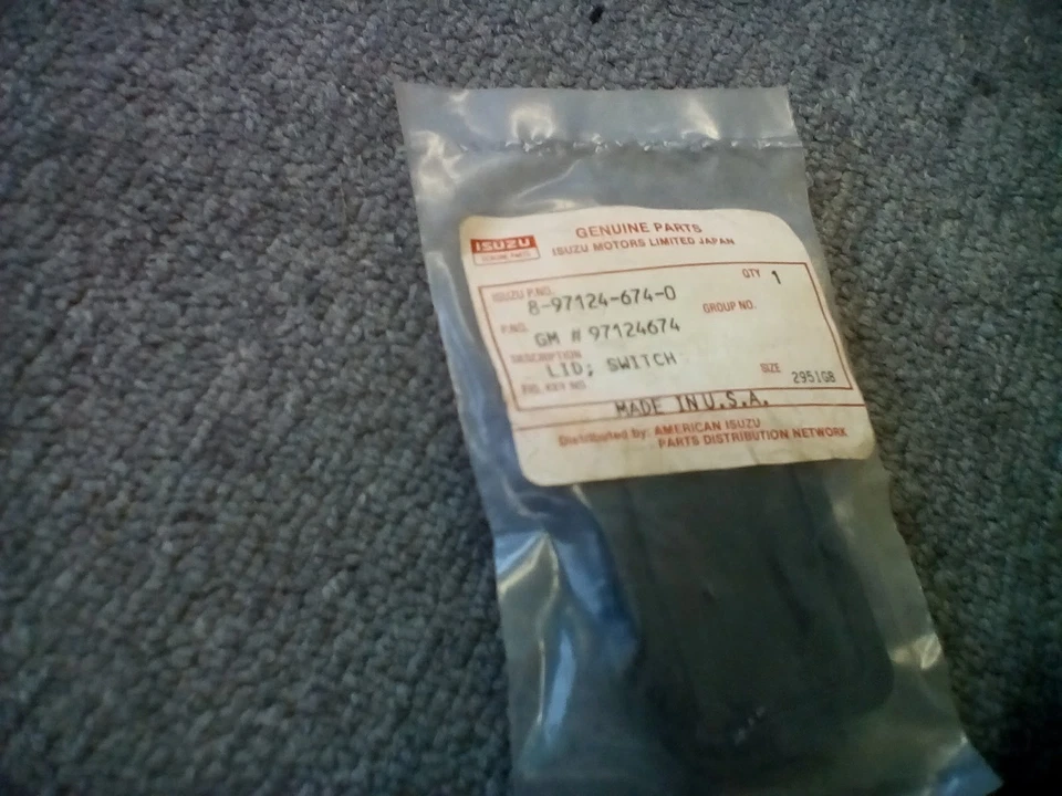 Крышка переключателя кластера приборной панели Honda Passport Isuzu Rodeo Amigo 8971246740 - Изображение 3 из 4