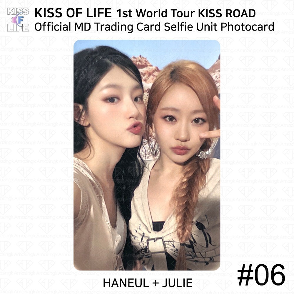 KISS OF LIFE KIOF 1st World Tour KISS ROAD Official MD Trading