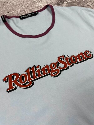 【希少】DOLCE ＆GABBANA×Rolling StoneT-shirt Dolce & Gabbana The Rolling Stones Vintage T-Shirt | eBay