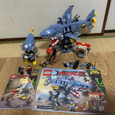 LEGO Ninjago Movie 70656 2017 Garmadon Shark Mech + 70629 2018 Piranha Attack