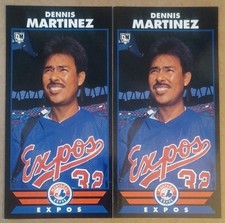 1993 DIAMOND MARKS MONTREAL EXPOS DENNIS MARTINEZ [2] NM/MT 06756