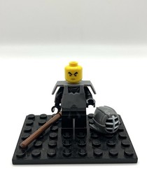 LEGO Ninjago Kendo Cole 9455 9457 9551 Black Ninja Minifigure Mini Figure