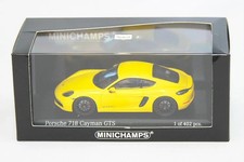 Minichamps 1:43 Porsche 718 982 Cayman GTS 2020 yellow 410069001-c