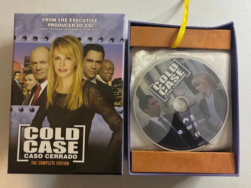 Cold Case Caso Cerrado The Complete Edition 1-7 DVD Box Set Complete 44 Discs