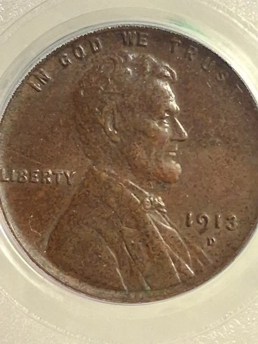 1913-D PCGS AU50 1C