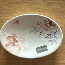 CROSCILL Liana Floral Soap Dish Bathroom Ceramic Soap Holder
