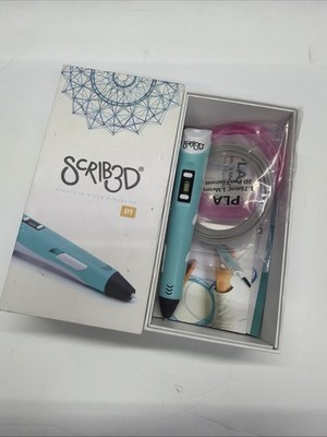 Scrib3D P1 Multi-Functional Speed Control Rechargeable 3D Printing Pen No Cord