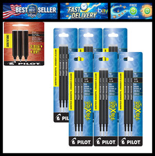 Pilot Gel Ink Refills for FriXion Erasable Gel Pen, Fine Point, Black Ink - Pack