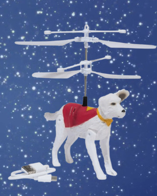 DC Comics SUPERMAN Up in the Sky! Flying Krypto   7.5-Inch Hovering Superdog RC
