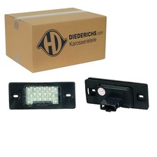 DIEDERICHS TUNING LED KENNZEICHENLEUCHTE passend für AUDI TT PORSCHE CAYENNE VW 