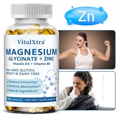 Magnesium: Balances mood, improves sleep, and promotes muscle and brain health.