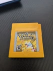 Pokemon Yellow Pikachu Nintendo Gameboy Authentic + New 20 Year Battery