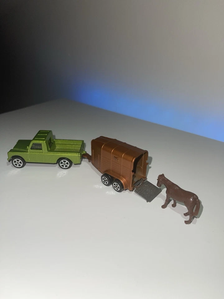 Corgi Juniors 2503 Land Rover & Rice Pony Club Trailer w/ Pony - Image 3 of 4