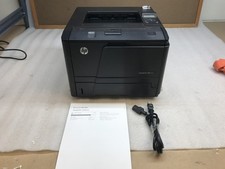 HP LaserJet Pro 400 M401n Monochrome Laser Printer 75K Page Count Tested