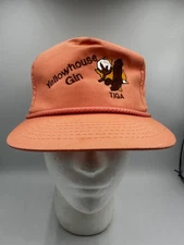Youngan Hat Yellowhouse Gin Men's One Size Snapback Orange Eagle Logo