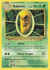 Pokemon Card - Kakuna - (6/108 - Evolutions)