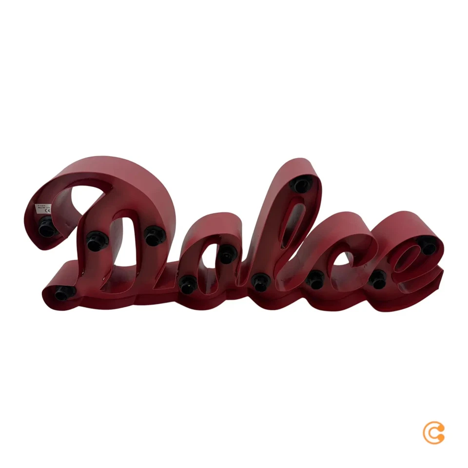 KARE Wandlampe Wandleuchte La Dolce Vita rot Stahl 190cm SIEHE TEXT/FOTO - Bild 3 von 4