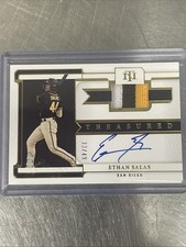2023 Panini National Treasures-Treasured Material Signature Gold•Ethan Salas•/49