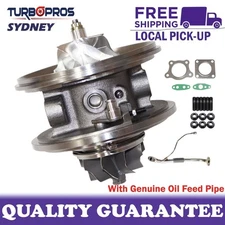 Upgrade Billet Turbo Cartridge+Oil Feed Pipe For Holden Rodeo 4JJ1 3.0L