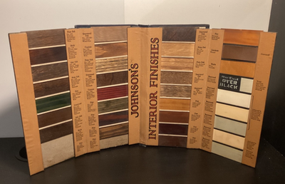 C. 1920s Johnson's Interior Finishes - Rare S.C. Johnson & Son