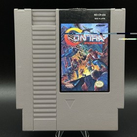 Contra Force (Nintendo NES, 1992 Konami) Authentic W/ Cover - Cleaned & Tested
