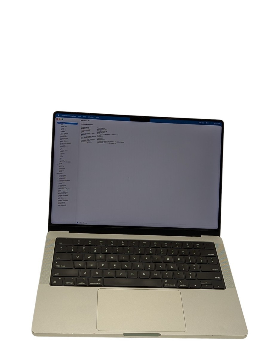 Apple MacBook Pro A2442 M1 Pro 2021 14