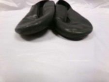 Dance Jazz Shoes DanzNMotion Child 1.5M Jazz Leather Top Elastic Split Sole