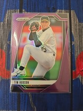 2025 Panini Prizm - Tim Hudson, Tim Hudson #5 Purple Prizm /149