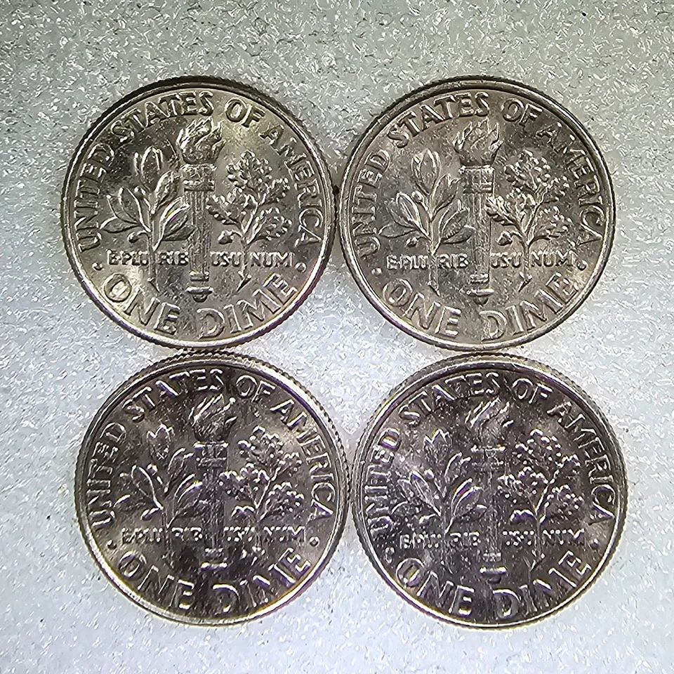 2008*P, 10C Full-Band (FB) circulated coins, Set of 4 - Image 2 of 4