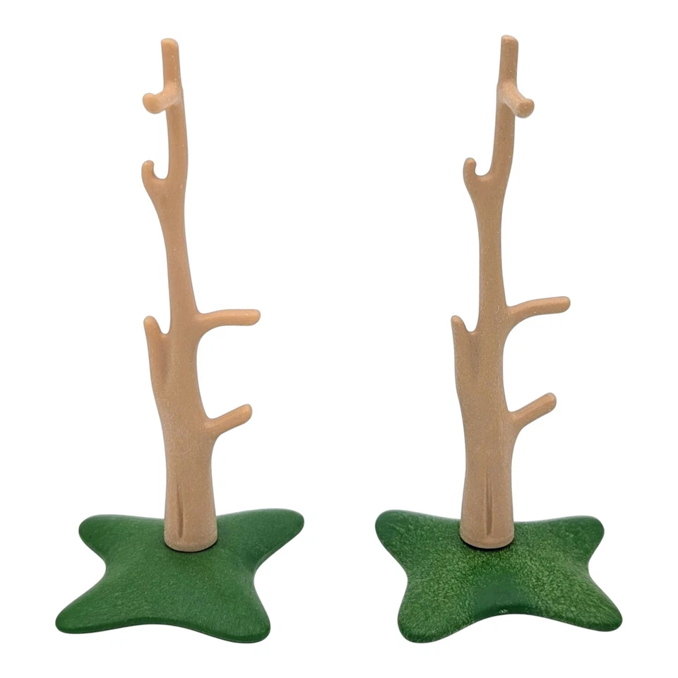 Playmobil 2x Baum hellbraun Wald Mittelalter - Bild 1 von 1