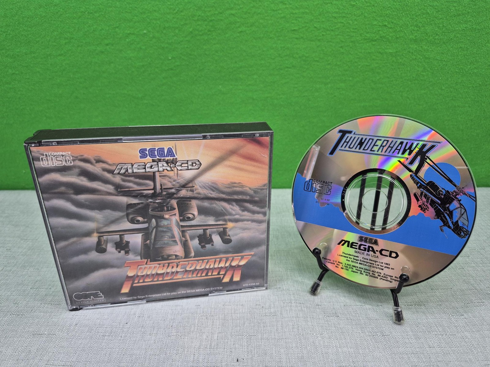 Thunderhawk Sega Mega CD Sega Game Core Europa Guter Zustand