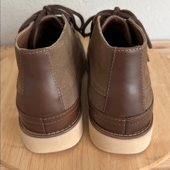 Dockers Mens Calgary Flat Heel Lace Up Boots, Taupe Sz 7.5M  display picture 2