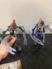 LEGO Bionicle Vahki Lot of 6 (2 Duplicates) Mostly Complete, see Details.