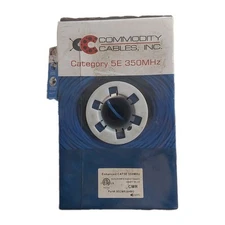 NEW! COMMODITY CABLES CATAGORY 5E 350MRZ RISER