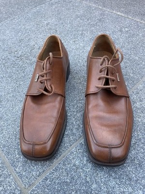 Herren-Schuhe Gallus - Business Leder, hellbraun Cognac , Gr. 7 ( 41!)