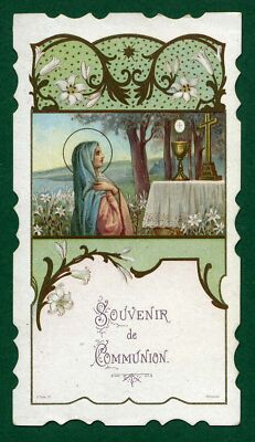  santino holy card Image Pious Memory of First Communion year 1916