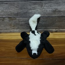 Floppies by GANZ 9" Benny Skunk Bean Bag 1996 Floppy Plush Rare