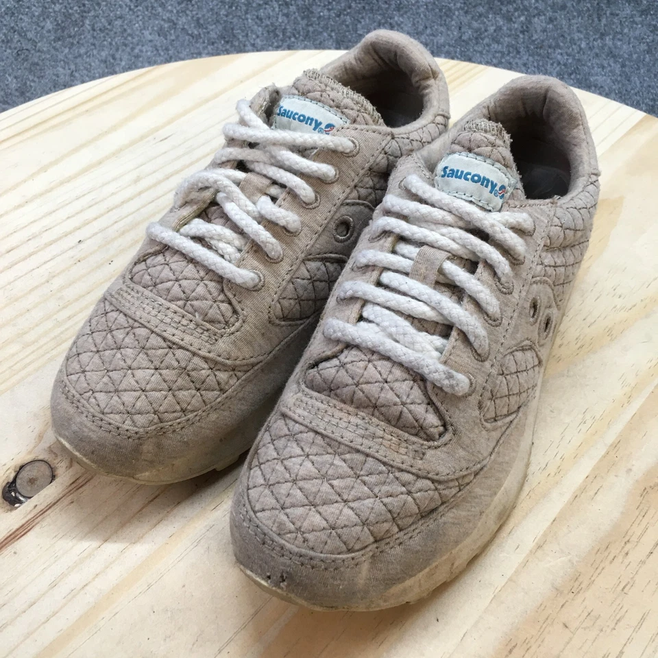 Tênis Saucony Feminino 6.5 Jazz Original Conforto para Caminhada S60295 8 Bege - Imagem 3 de 4
