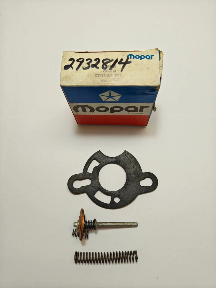 Interruptor solenoide de arranque Chrysler Dodge 1962-1976 paquete de resorte de contacto 2932814 nuevo en stock Foto 4 de 4