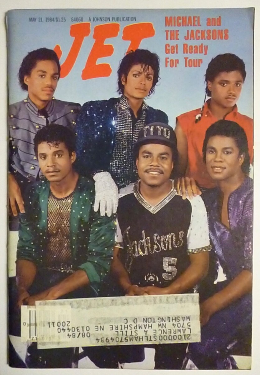JACKSONS VICTORY TOUR Michael Jackson May 21 1984 JET MAGAZINE | eBay
