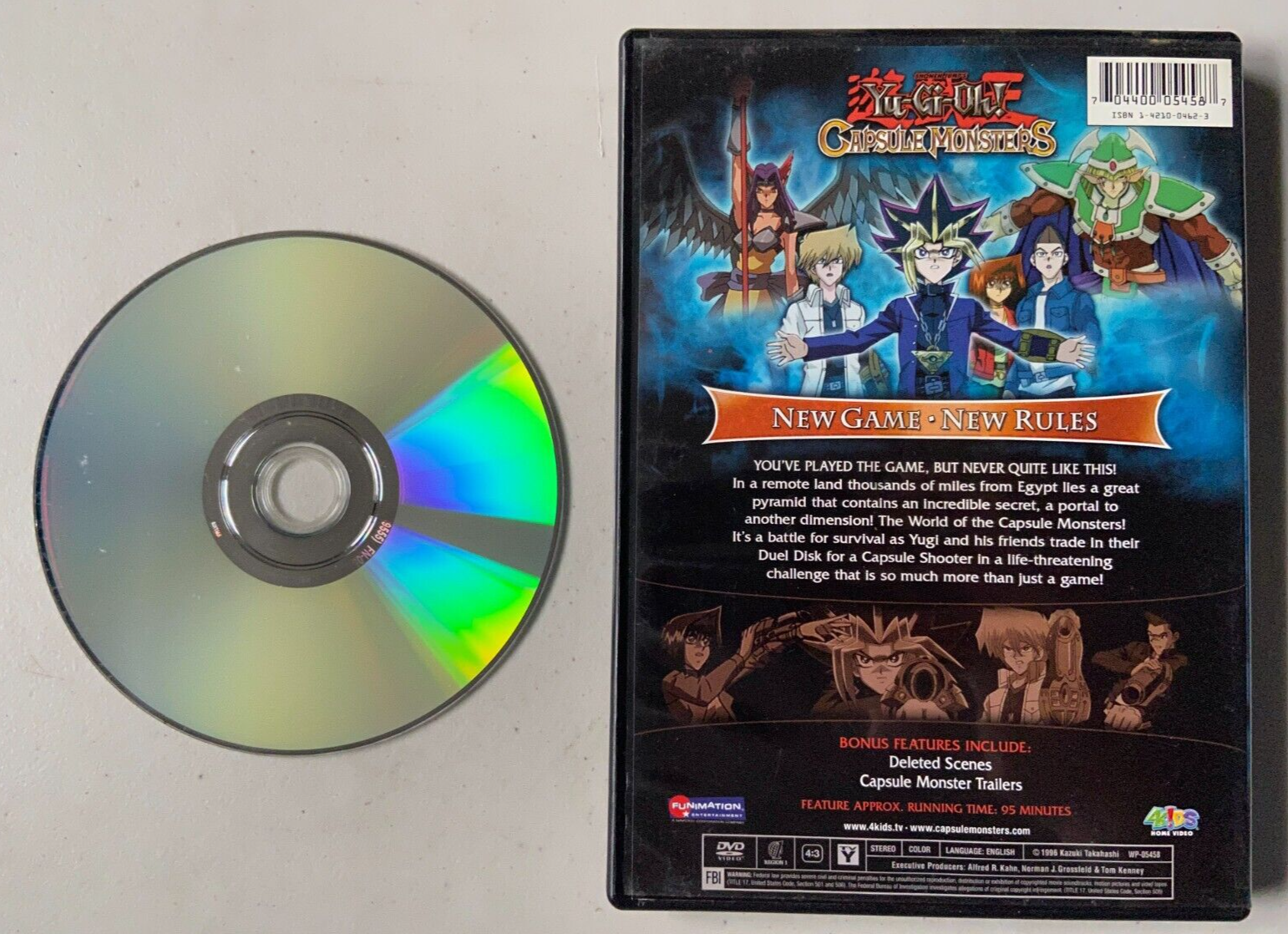 DVD Yu-Gi-Oh! Capsule Monsters Anime Dublado